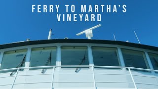 Woods Hole to Martha's Vineyard