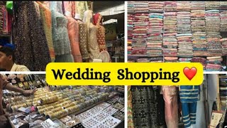 Wedding Shopping Nikah dress done||Hussain Agahi Multan best market for wedding dress