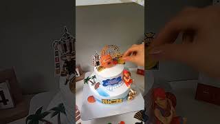 bánh kem hai tầng đơn giản nhất - bánh gato đẹp #youtube #ytshorts #banhkem #bánh #cake #bakery #đẹp