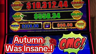 Autumn Moon Slot machine.! It Was Insane.! #slots #casino #slotmachine