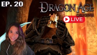 Time To Crown The True King Of Orzammar! | Let's Play Dragon Age Origins Blind Ep.20 | 🔴LIVE🔴