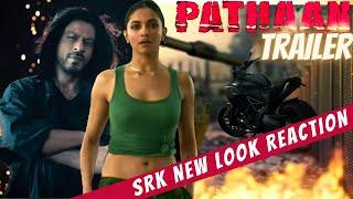 Pathaan Trailer - Sharukh Khan New Look Reaction #badshah #dipika #Johnabraham