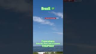 Brazil & Copacabana Equals Legendary #rio #riodejaneiro #copacabana #travel #entertainment #beaches