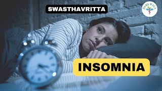 Swasthavritta 2nd prof  ||  INSOMNIA  ||  RATRICHARYA  ||  BAMS WALA  ||