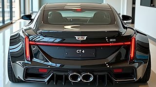 2025 Cadillac CT4 - Спортивный роскошный седан!