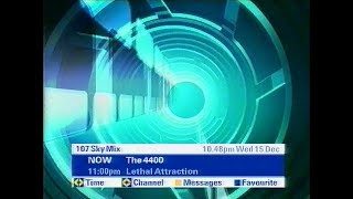 Sky Digital Channel Surfing - 15th December 2004