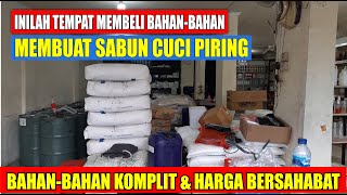 TEMPAT MEMBELI BAHAN SABUN CUCI PIRING | IDE USAHA