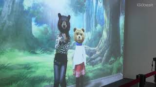 Indoor Playground Interactive Wall Kinect Game -- Amazing Animal Show By Gooest Tech