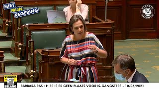 Barbara Pas : Hier is er geen plaats voor IS-gangsters - 10/06/2021