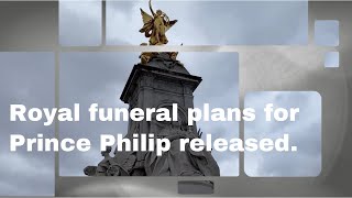 BUCKINGHAM PALACE FOLLOWING THE DEATH OF PRINCE PHILIP. ROYAL FUNERAL PLAN RELEASED. #shorts