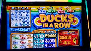 Ducks In A Row w/Sparky 🦆🦆⚡ @FJslots956 @ Kickapoo Lucky Eagle