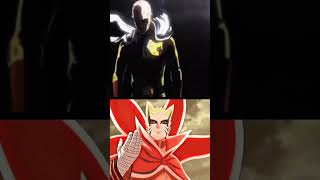 Saitama vs naruto #anime #shorts