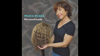 Peluca Rizada natural personalizada