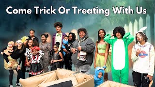 Join us LIVE While we Trick Or Treating With Friends