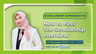 Eduship Forum 2.0: "How to Pass The Scholarship Interview" With Ipda Mesya Ananda S. Tr.K