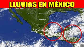 🚨LLUVIAS MÉXICO: #Chiapas #Oaxaca #QuintanaRoo #Tabasco #Veracruz #Campeche #Guerrero #Yucatán