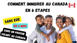 Comment immigrer au Canada comme résident permanent en 2024, voici la vidéo la plus aboutie