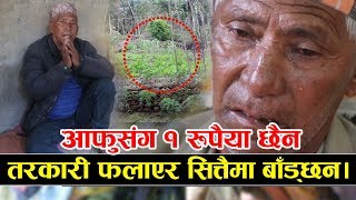 एक के.जि. चामलले गुजारा चलाएका अपाङ्ग बुवाको झुपडिमा पुग्दा || Help to Handicap  || Rabilal Poudel