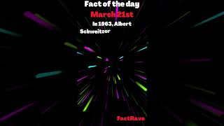 Fact of the Day: Albert Schweitzer's Nobel Peace Prize #FactOfTheDay