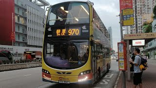 [前城巴行新巴路線]Hong Kong Bus Volvo B9LT Wright Eclipse G2 Euro5 CityBus 9529 TV9167 @970