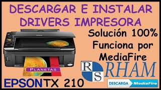 ✅💥🔥DESCARGAR e INSTALAR una IMPRESORA EPSON STYLUS TX 210 WINDOWS 7 WINDOWS 8 WINDOWS 8.1 WINDOWS 10