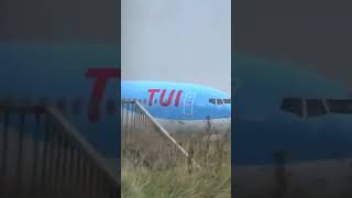 TUI 737-800 departing Leeds Bradford airport #aviation #planespotting #airport