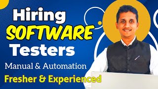 QA Jobs For Experienced | Fresher Software Testing Jobs | Pradip Khedkar | QA Jobs | Test Engineer