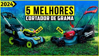 Os 5 Melhores Cortador De Grama/ Máquina de Cortar Grama Em 2024!