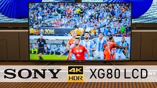 SONY XG80 4K HDR LCD TV mit Android 8.0 in 43 bis 75 Zoll (4K / 60p)