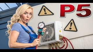 Protection Code P5 in PANASONIC, SHARP, MIDEA, TRANE Air Conditioners: Meaning and Solution