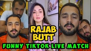 Rajab Butt Funny TikTok Live Match With Pretty Milo 😍 | Funny Punishment 😂 / Amazing Match