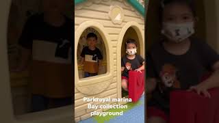 Parkroyal marina Bay collection in-hotel free playground at level 5  #playground #parkroyal