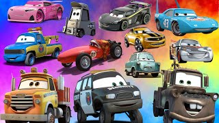 Looking For Disney Pixar Cars 3 Lightning Mcqueen, Doc Hudson, Bobby Swift, Miss Fritter, Fillmore