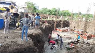 Building footing work (Foundation work )