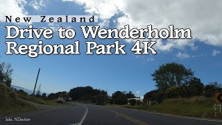 [4K] Auckland Drive to Wenderholm Regional Park 오클랜드 드라이브 웬더홀름 지역공원