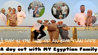 OUT AND ABOUT || Family Day Out || Bluewater's Island || Dubai || Manmade Island || EgyPino SaraHima