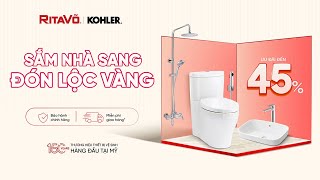 SẮM NHÀ SANG, ĐÓN LỘC VÀNG - ƯU ĐÃI TỚI 45% | Rita Võ muanhanhVLXD