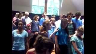 Moving Group Prayer - Student Concert of Children of the Light 6-2-2013