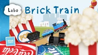 Build your own train & journey across fun train tracks in Labo Brick Train