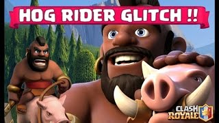 Clash Royale - Hog Rider targeting issue - Slow-mo speed - 2017-04-17