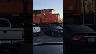 DPUs on a BNSF coal train at Thayer, Missouri!