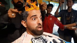 HE GOT A FIRE HAIRCUT IN PAKISTAN