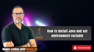 3.1 How to install java | how to install JDK | How to set environment variable for Java