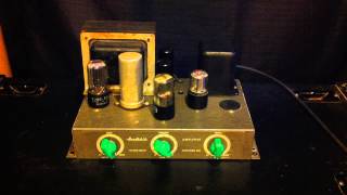 Heathkit A-7 guitar hi-fi tube amp conversion 7w RMS