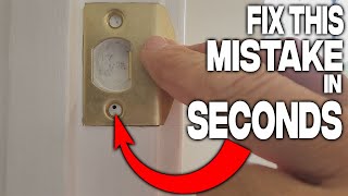 FIX STRIPPED OR NON-CENTRED SCREW HOLES in seconds like a pro!