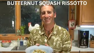 Butternut Squash Risotto w Sage Cashew Pesto