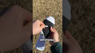 Switch to these socks NOW and prevent any further damage to your metatarsal bones! #futbol #soccer