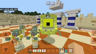 MCPE | PVZ Zombot Sphinx-inator Gameplay