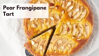 Pear Frangipane Tart | Elegant, Almond-Infused Dessert