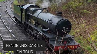 GREAT WESTERN 4079 PENDENNIS CASTLE AT THE EAST LANCASHIRE RAILWAY